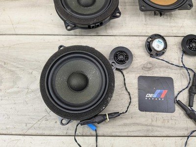 19-24 OEM BMW G20 G22 G23 G26 Hi-Fi HiFi Stereo Audio Mid Speakers Tweeters SET