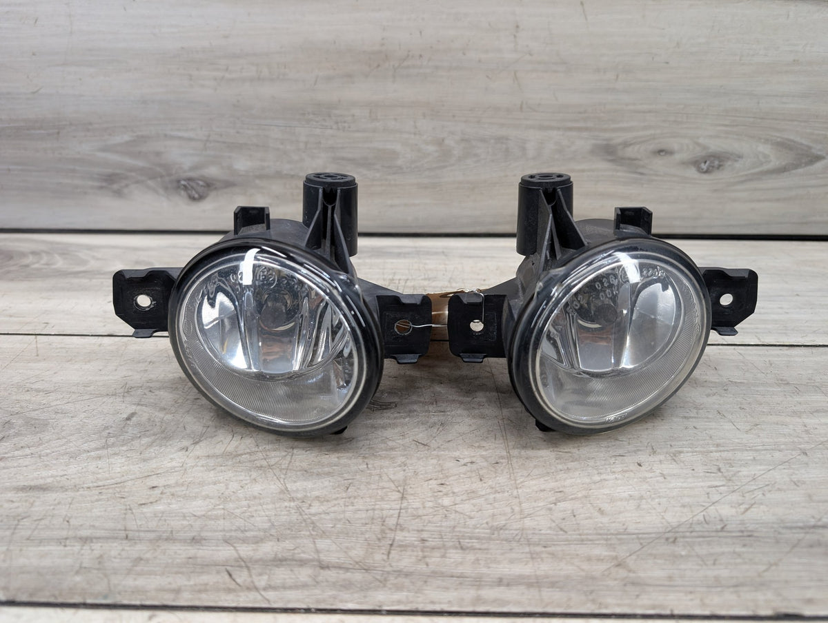 2007-2013 BMW X5 E70 Front Left Right Bumper Fog Lamp Lights SET 7184318 OEM