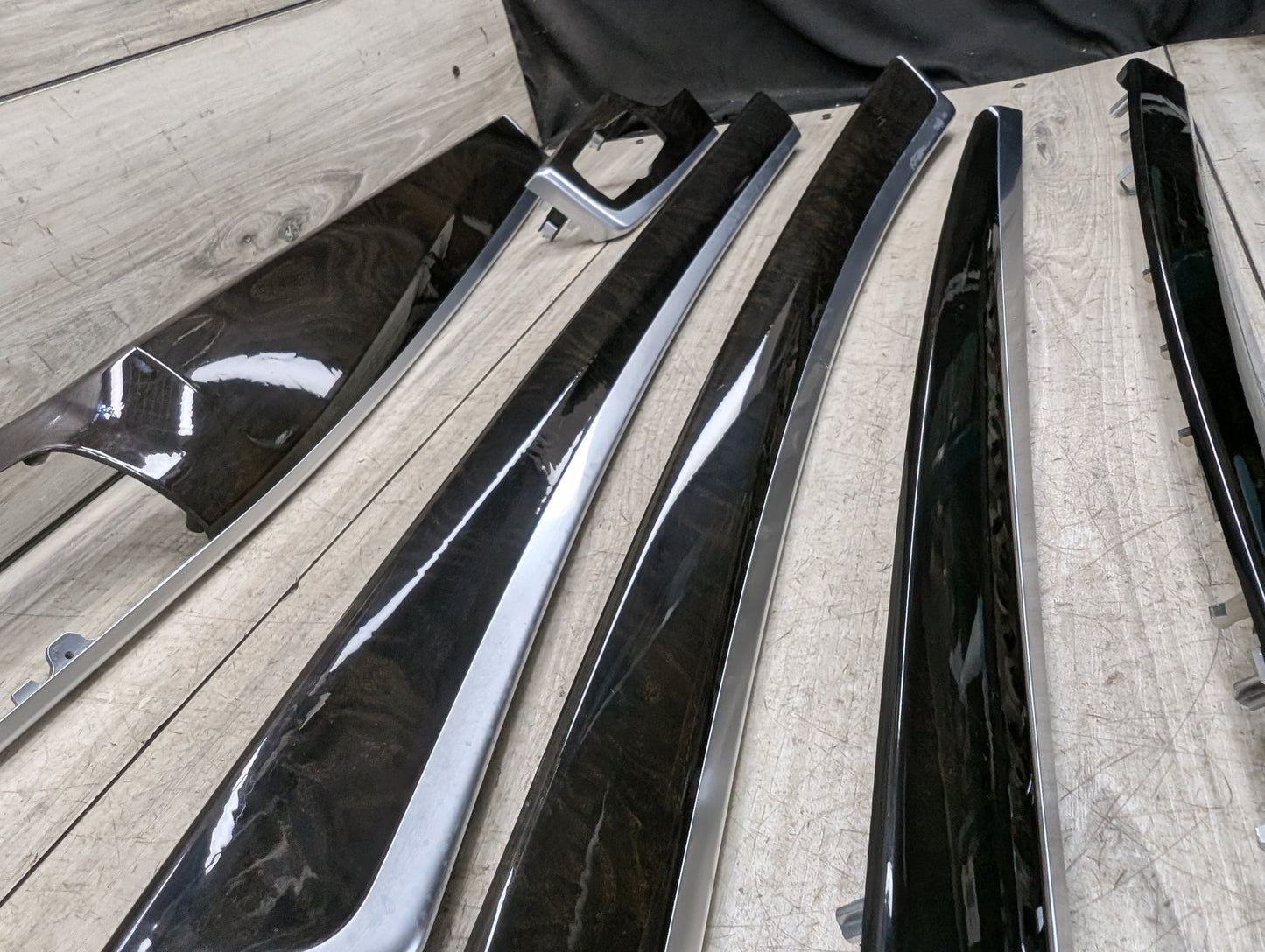 2011-2016 BMW 535i F10 Front Rear Left Right Dash Interior Trims SET 9192936