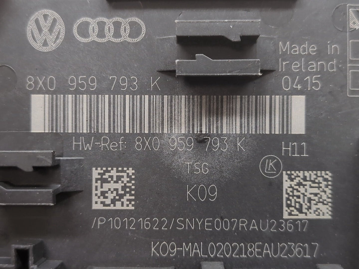15-18 OEM Audi Q3 Front Rear Left or Right Door Window Control Module 8X0959795C