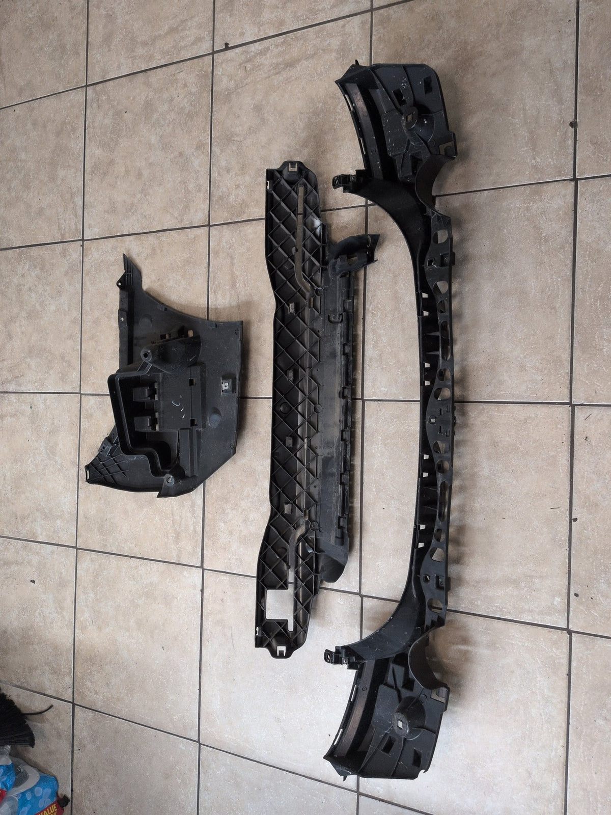 2011-2016 BMW M5 F10 Rear Left Driver Bumper Support Brackets SET 8053585 OEM