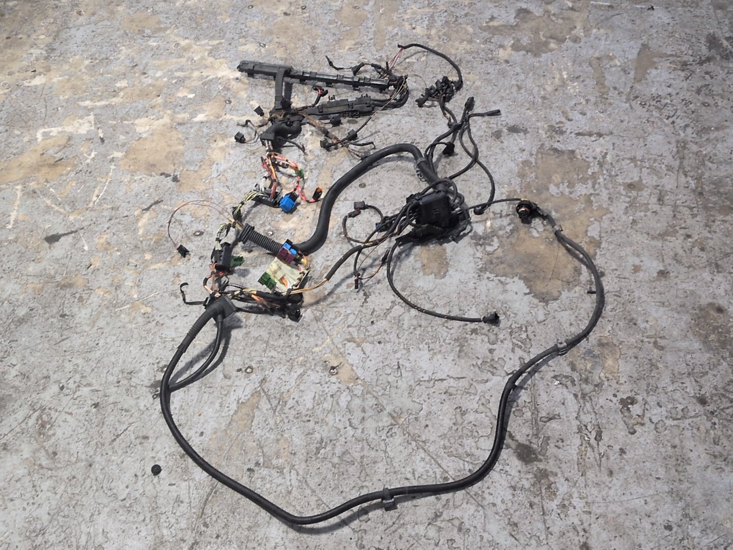2007-2013 BMW E93 328i AT Engine N51 Motor Transmission Wiring Wire Harness SET