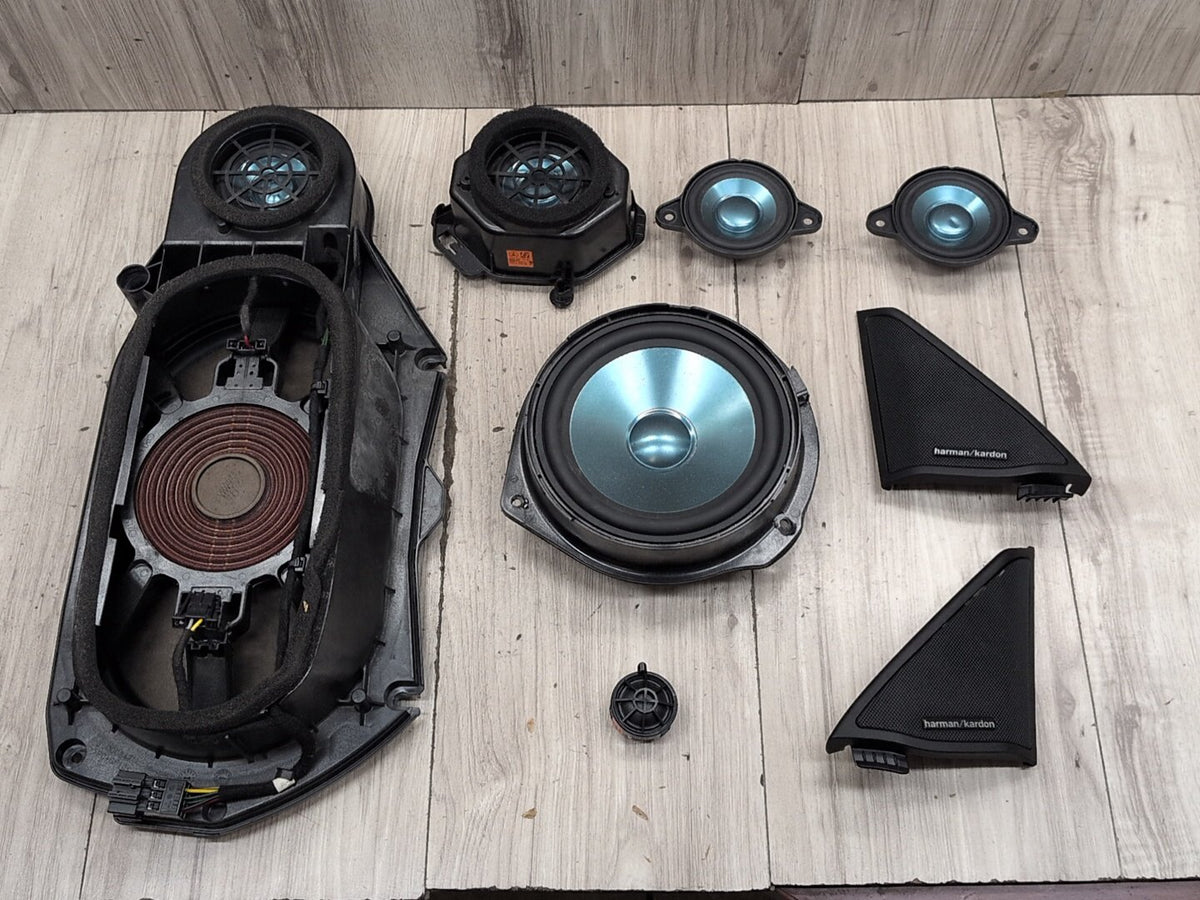 2009-2012 Mercedes-Benz E550 W212 Speakers Subwoofer Tweeter SET A2128202302 OEM