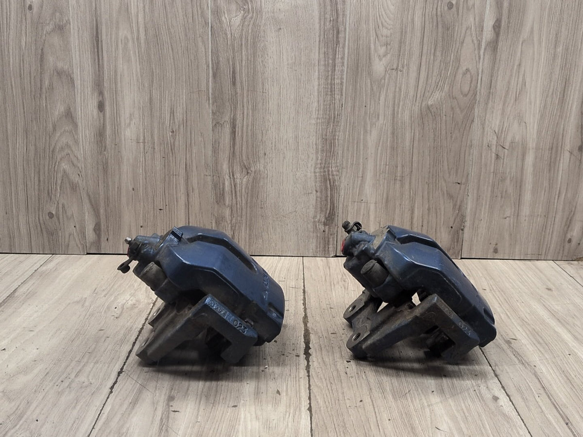15-19 OEM BMW F85 X5M F86 X6M Rear Brake Calipers SET BREMBO Blue