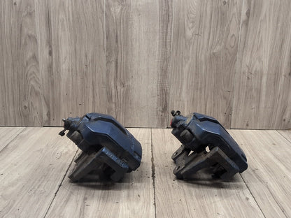 15-19 OEM BMW F85 X5M F86 X6M Rear Brake Calipers SET BREMBO Blue