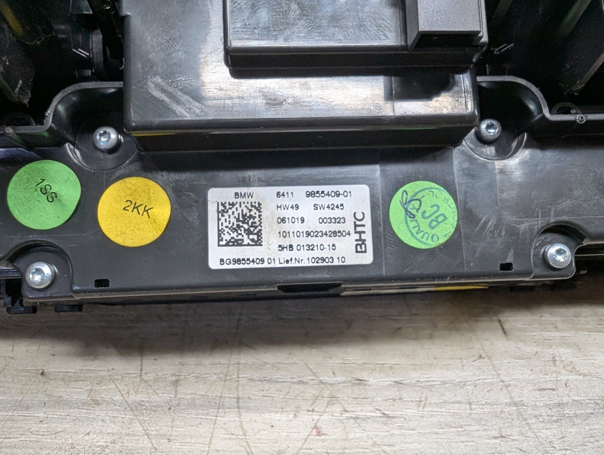 OEM BMW G20 G22 G23 G26 G80 G82 G83 AC Vent Heater Climate Control Switch Panel
