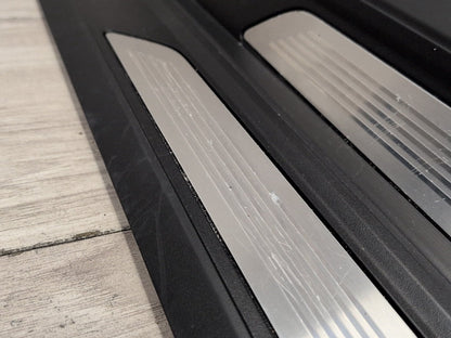 14-20 OEM BMW F32 M SPORT Front Left Right Scuff Plate Door Sill SET 7395028