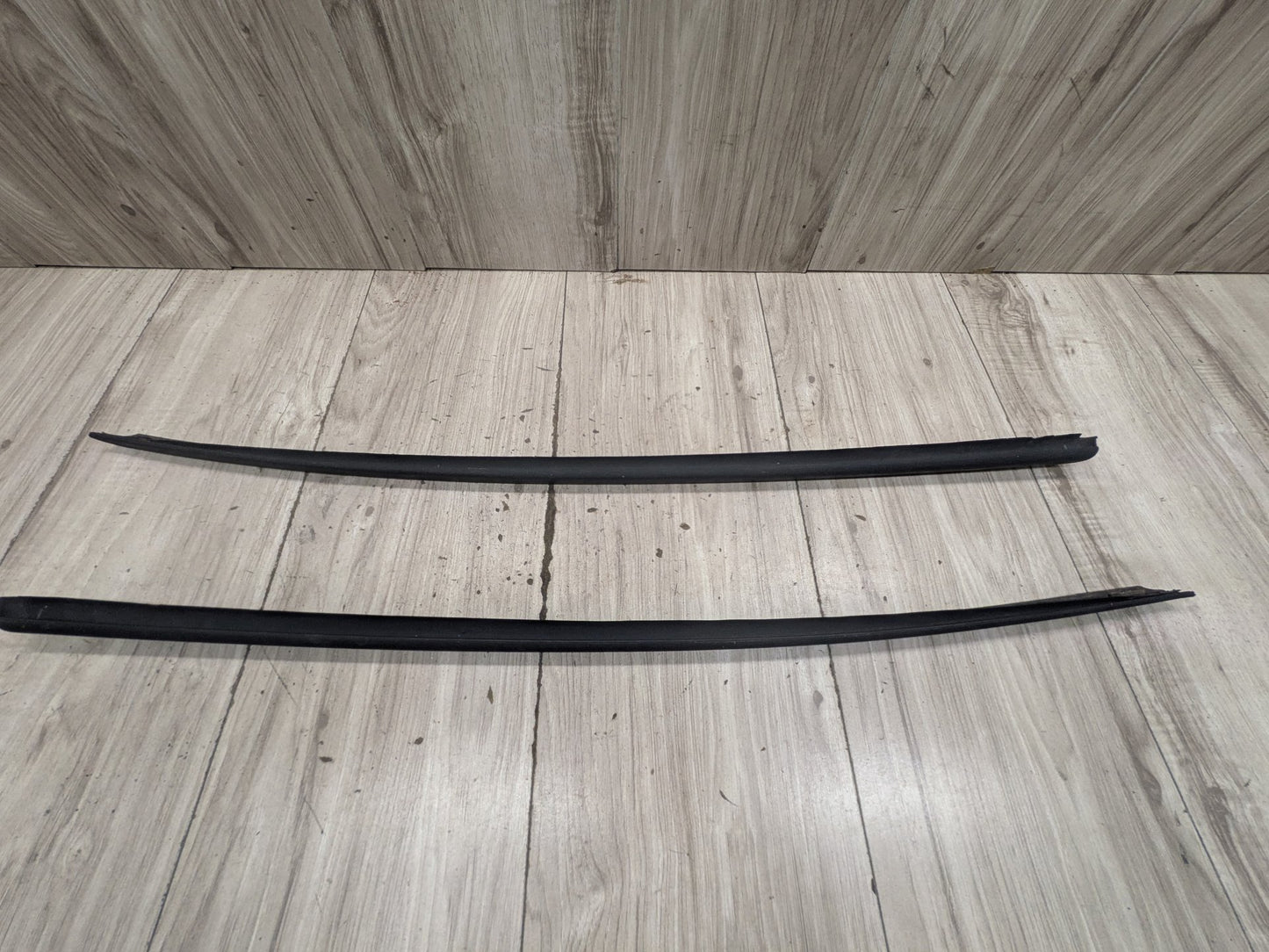 2010-2016 Audi S4 B8 Front Left Right Side Windshield Drip Trim Molding SET OEM