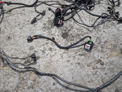 2016-2022 BMW G12 750Li N63B44O2 Engine Motor Transmission Wiring Wire Harness SET 8654414