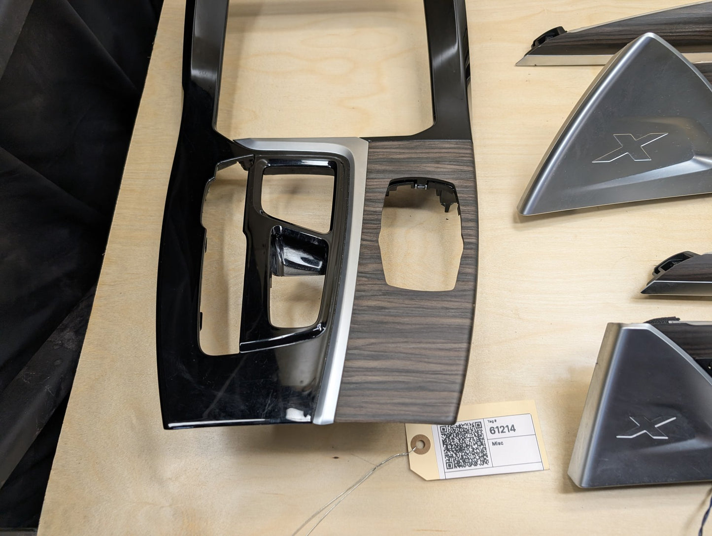 2018-2024 BMW X3 G01 - Front Rear Left Right Interior Wood Trim SET PN: 7410289