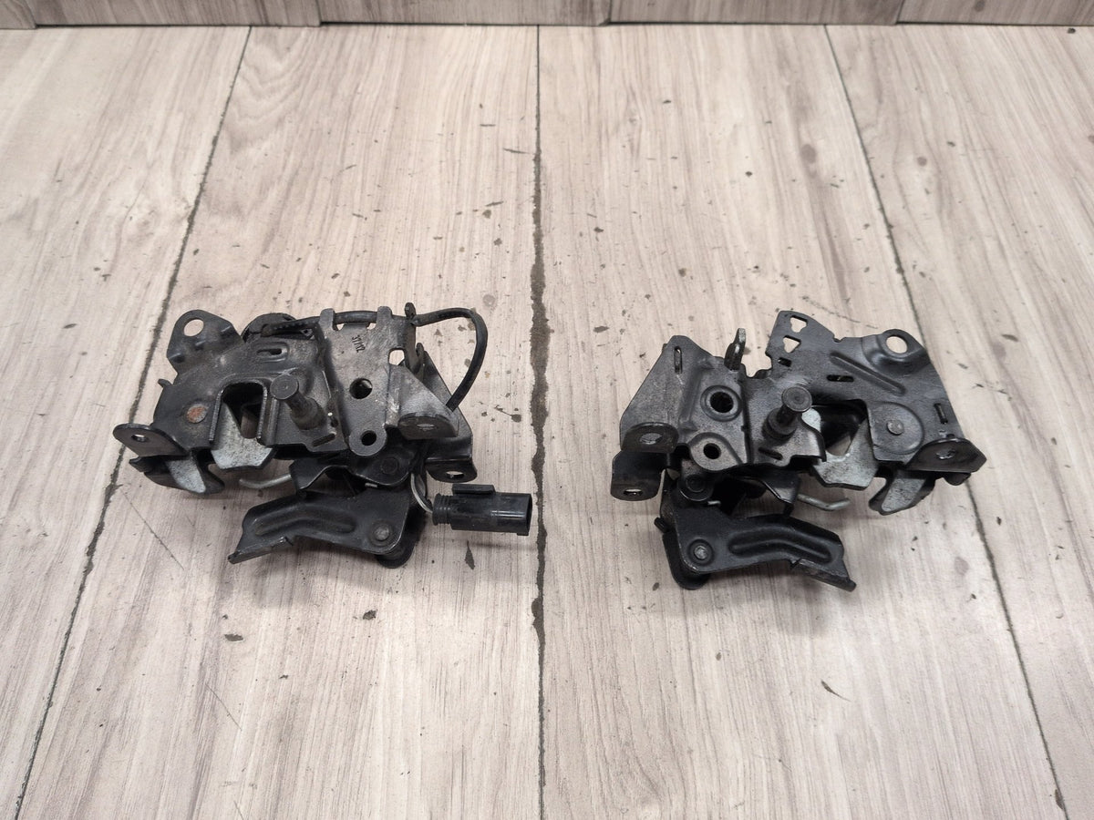2011-2016 BMW M5 F10 Hood Bonnet Safety Lock Latches SET 7206453 OEM