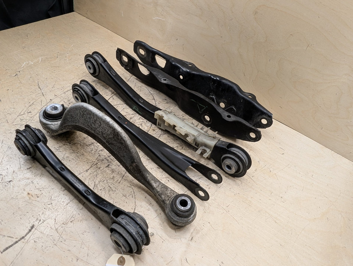 19-25 OEM BMW G05 G06 G07 X5 X7 Rear Right Passenger Upper Lower Control Arm SET
