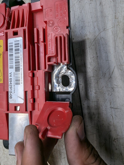OEM BMW E90 E92 E93 Battery Power Lead Junction Distribution Fuse Box Voltage