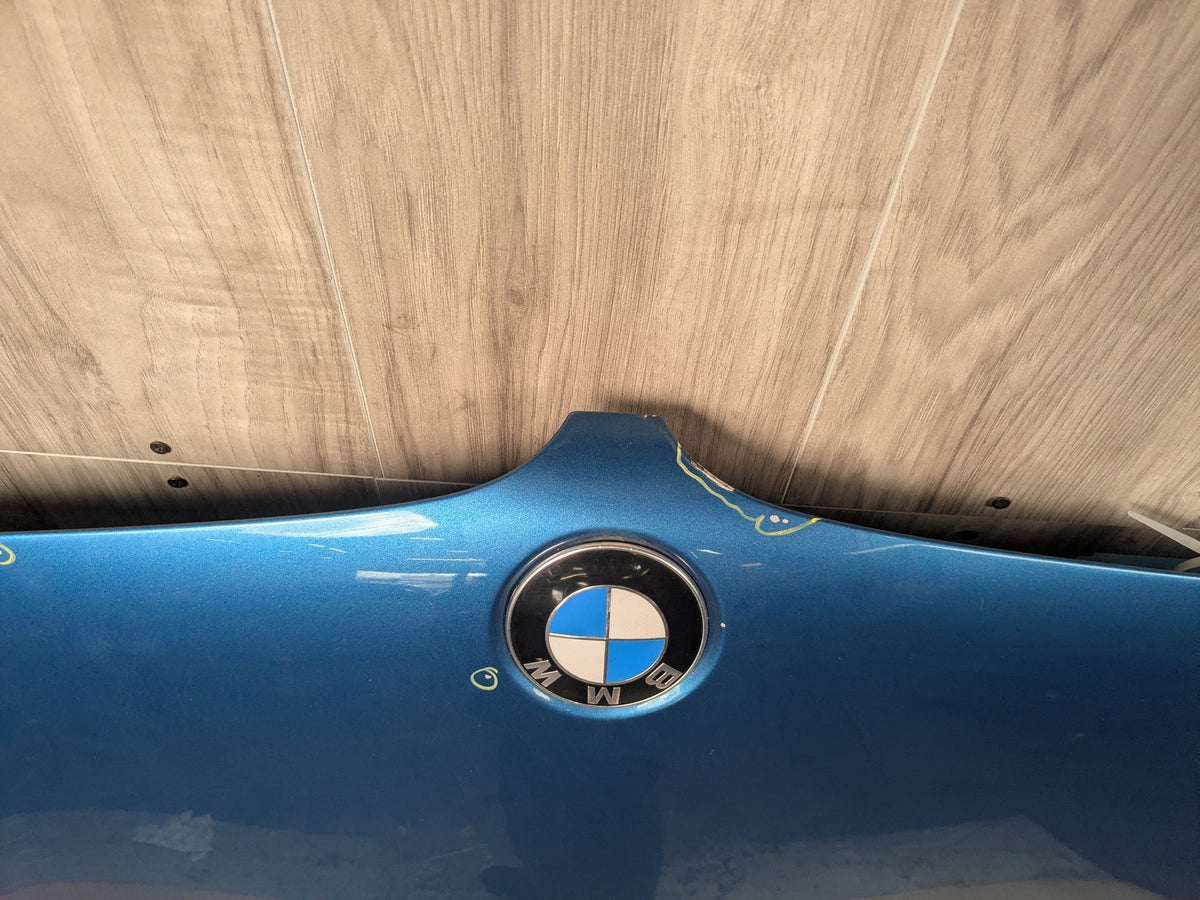 14-19 OEM BMW F15 F16 F85 F86 X5 X6 X5M X6M Hood Bonnet Panel LONG BEACH BLUE METALLIC (C16)