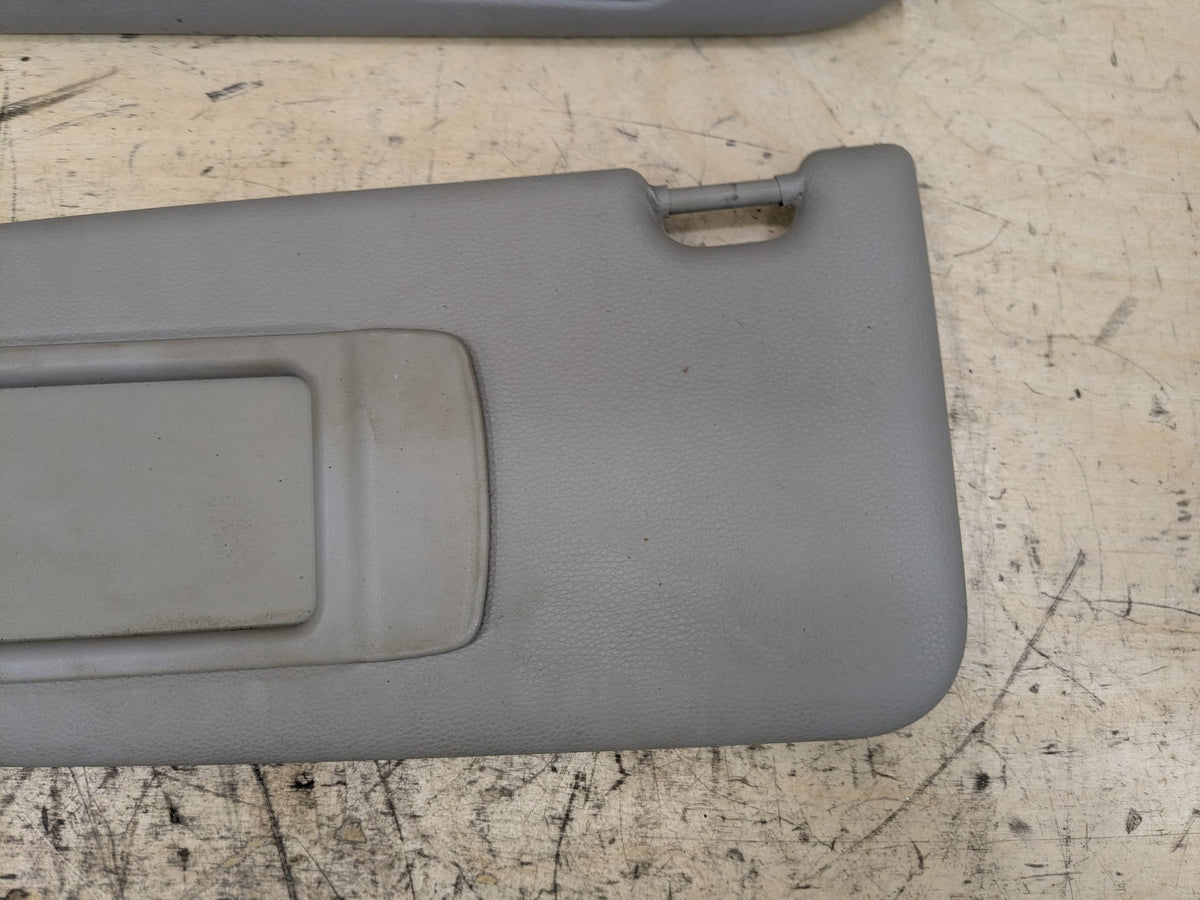 2007-2013 BMW 328i E92 Front Left Right Sun Visor SET 7252083 OEM