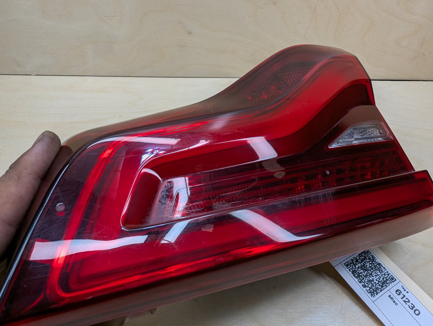 18-21 OEM BMW F97 G01 X3 X3M Rear Left Driver Side Inner LED Tail Light Lamp