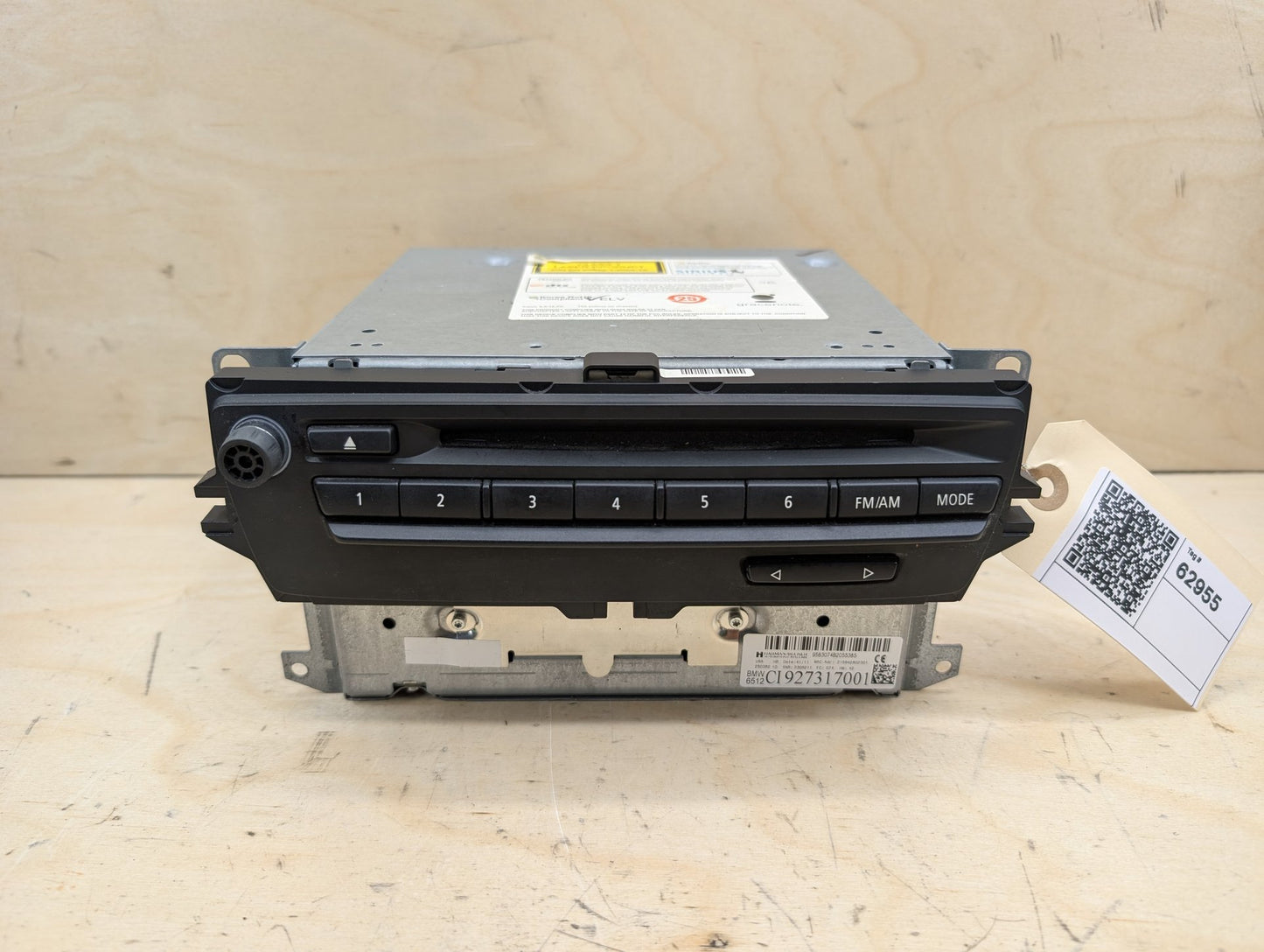 09-13 OEM BMW E90 E92 E93 135 328 335 CIC Navigation Headunit CD FM Radio Tuner