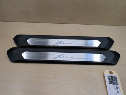 18-24 OEM BMW G01 G02 X3 X4 X Line Front Left Right Door Cover Trim Sills PAIR