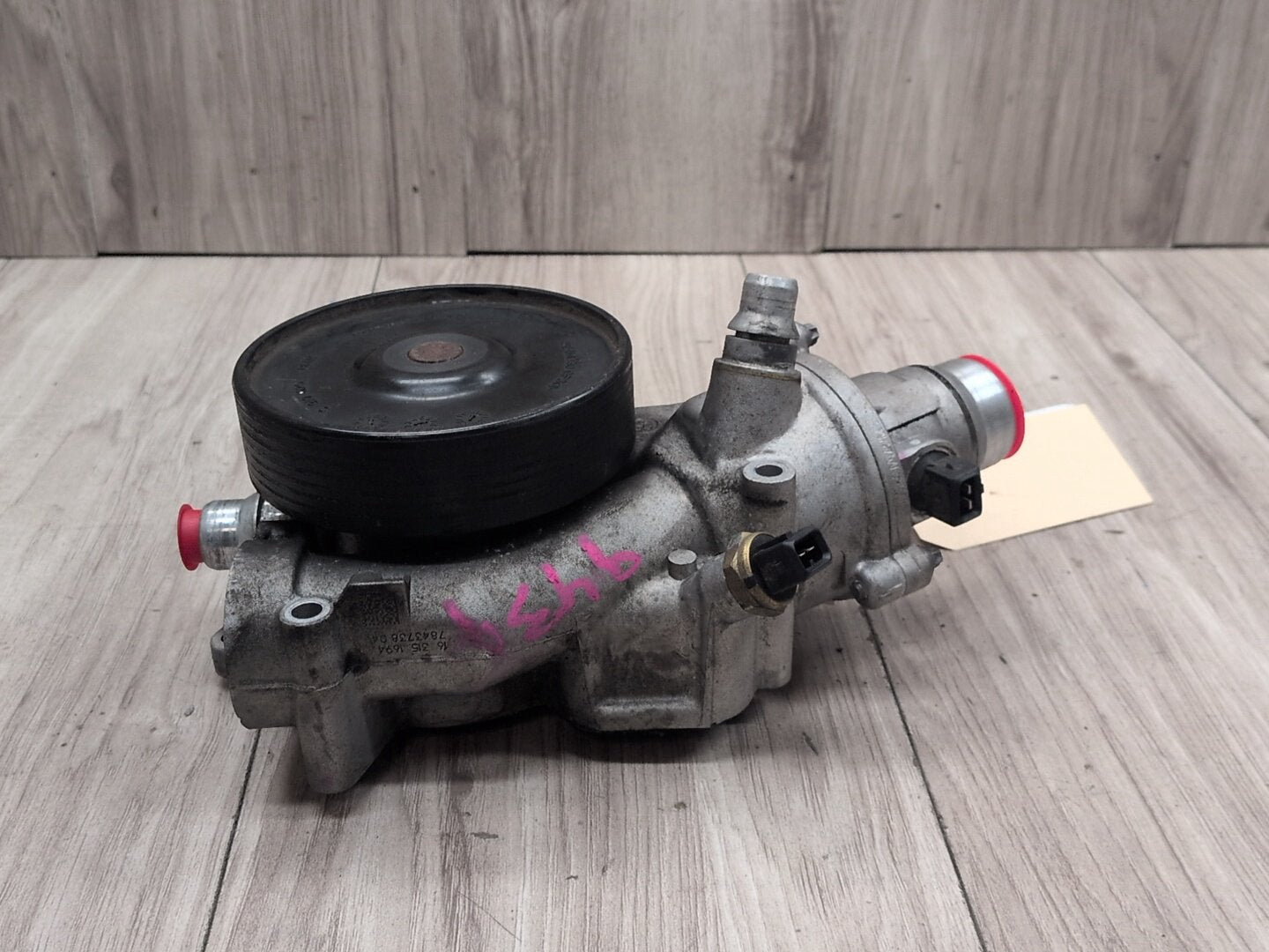 12-18 BMW F06 F10 F12 F13 M5 M6 S63 ENGINE WATER PUMP THERMOSTAT COOLING UNIT