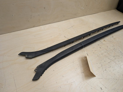 2012-2018 BMW 328i F30 Front Left Right Side Windshield Drip Trim Molding SET 7258188