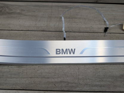 2016-2022 BMW 750Li G12 Rear Right Passenger Scuff Plate Door Sill 7369888 OEM