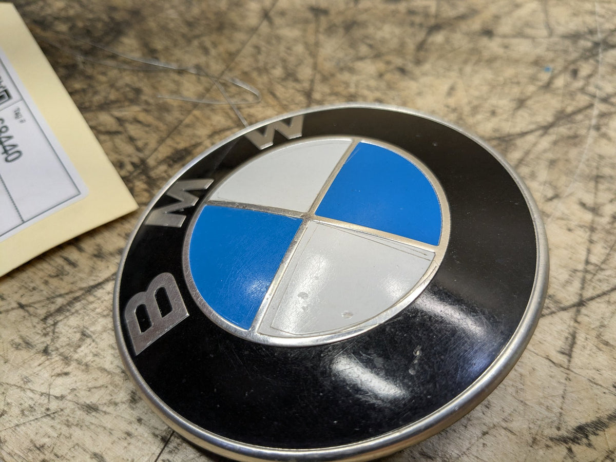 OEM BMW E82 E92 F02 F10 F22 F30 F44 F82 Rear Trunk Lid Round Emblem Logo 82MM