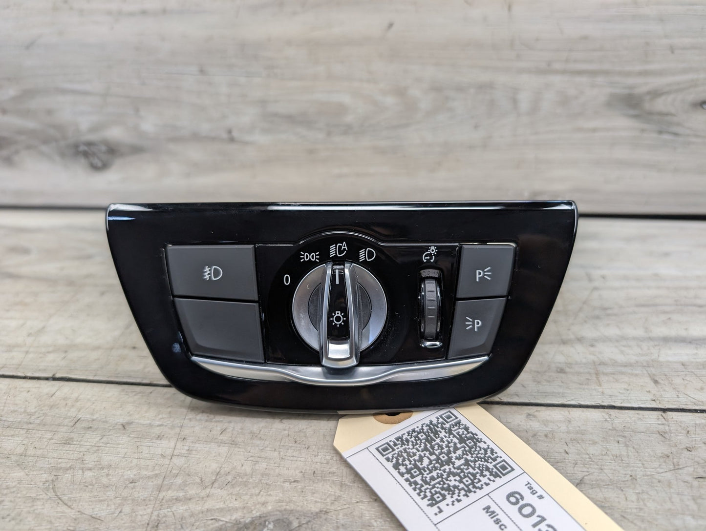 17-20 OEM BMW F90 M5 G30 G32 Headlight Switch Control Panel Light Module BLACK