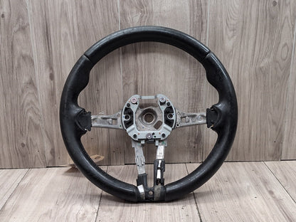 OEM BMW F10 F12 F13 F06 M SPORT Steering Wheel Black Leather MANUAL