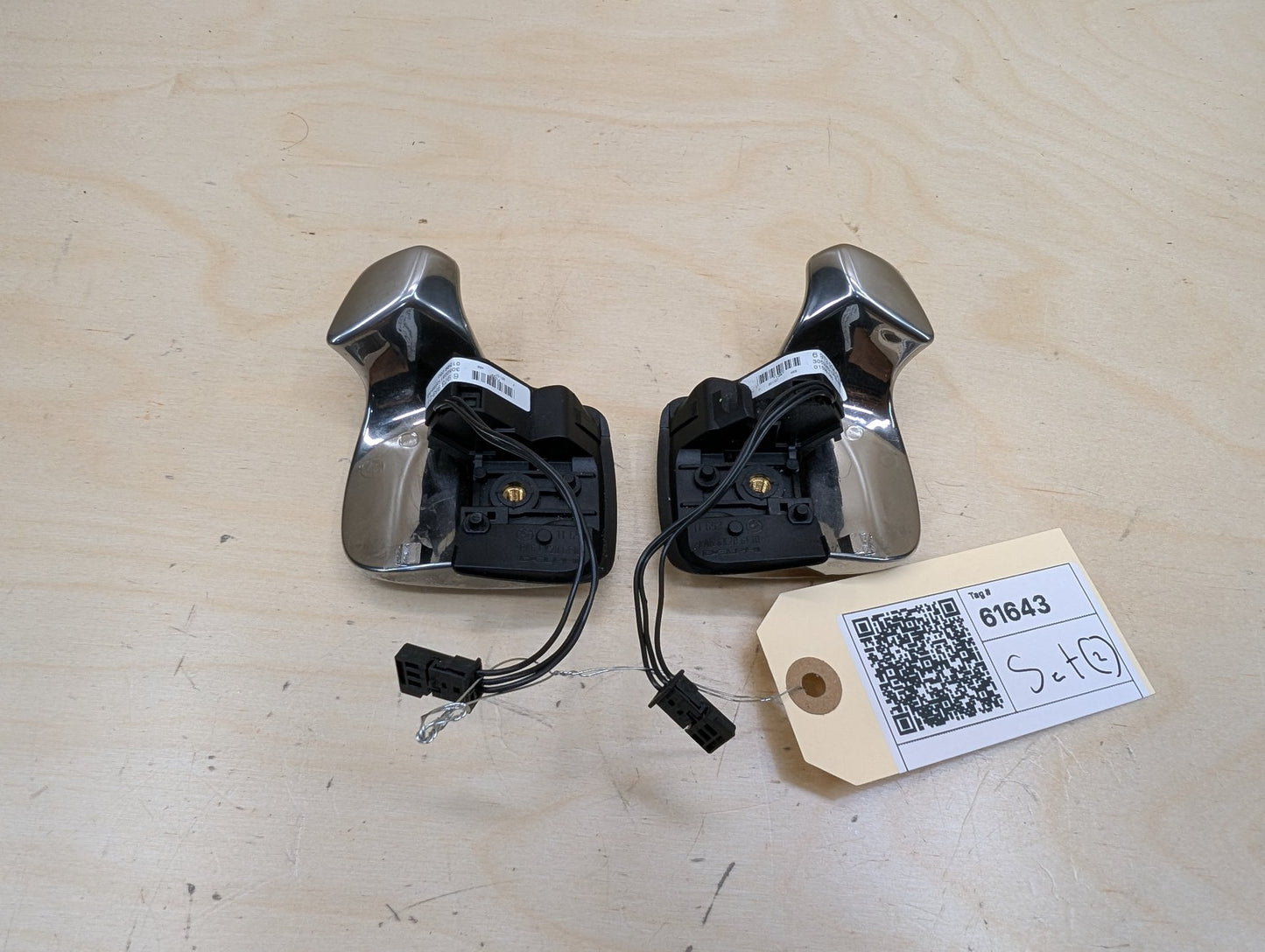 2007-2013 BMW 335i E93 Left Right Steering Wheel Paddle Shifter SET 6973933