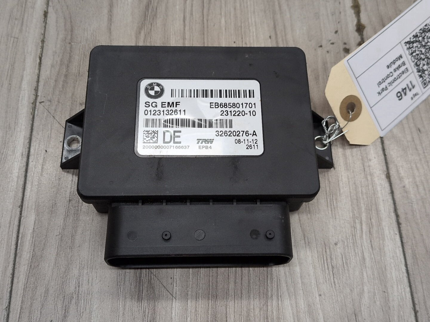 12-18 OEM BMW F10 F06 F12 F13 Electric Parking Park Brake Control Module EMF