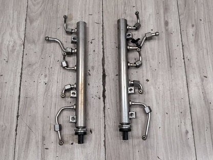 PRE-LCI OEM BMW G12 750 G30 M550 Engine N63R Right Fuel Injector Rail Lines 5-8