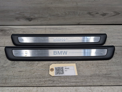 2019 - 2026 BMW 330i G20 Front Left Right Scuff Plate Door Sill SET 7407377 B46B20O1