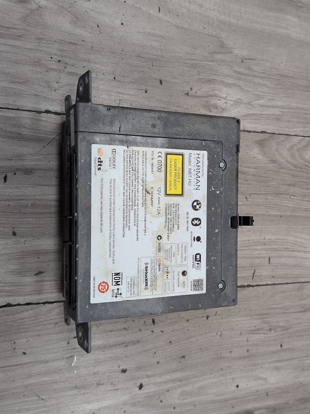 OEM BMW F02* F15 F25 F86 Navigation NBT HU Headunit CD Player Head Unit HW 3.1