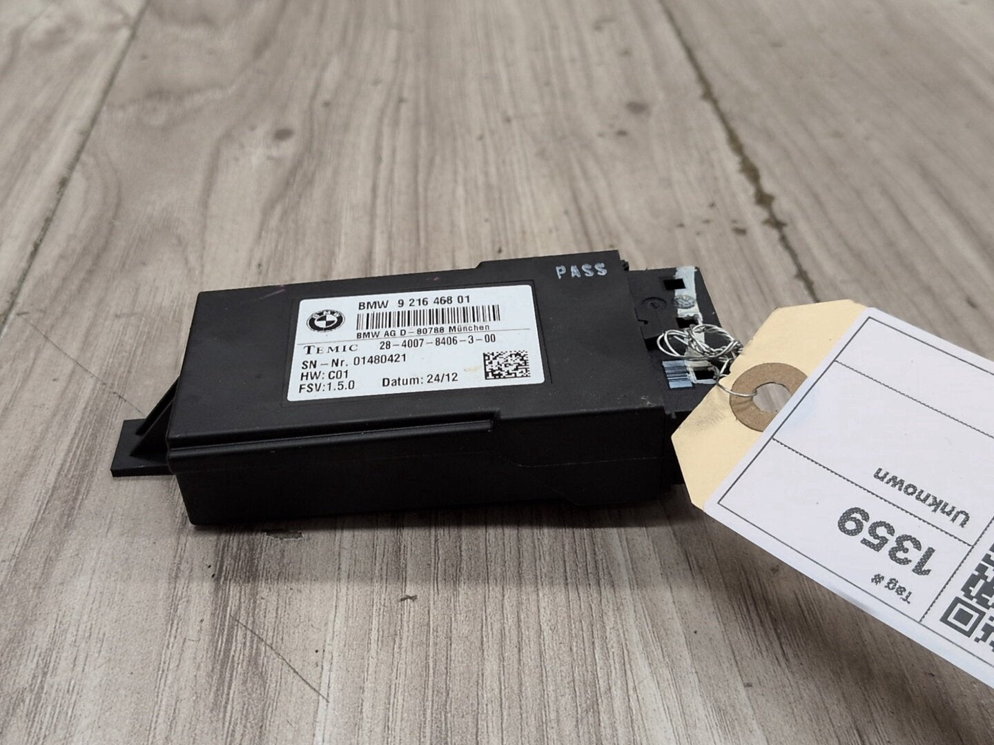 OEM BMW F01 F10 F25 F22 F30 F36 F80 HEATED Left Right Seat Control Module Unit