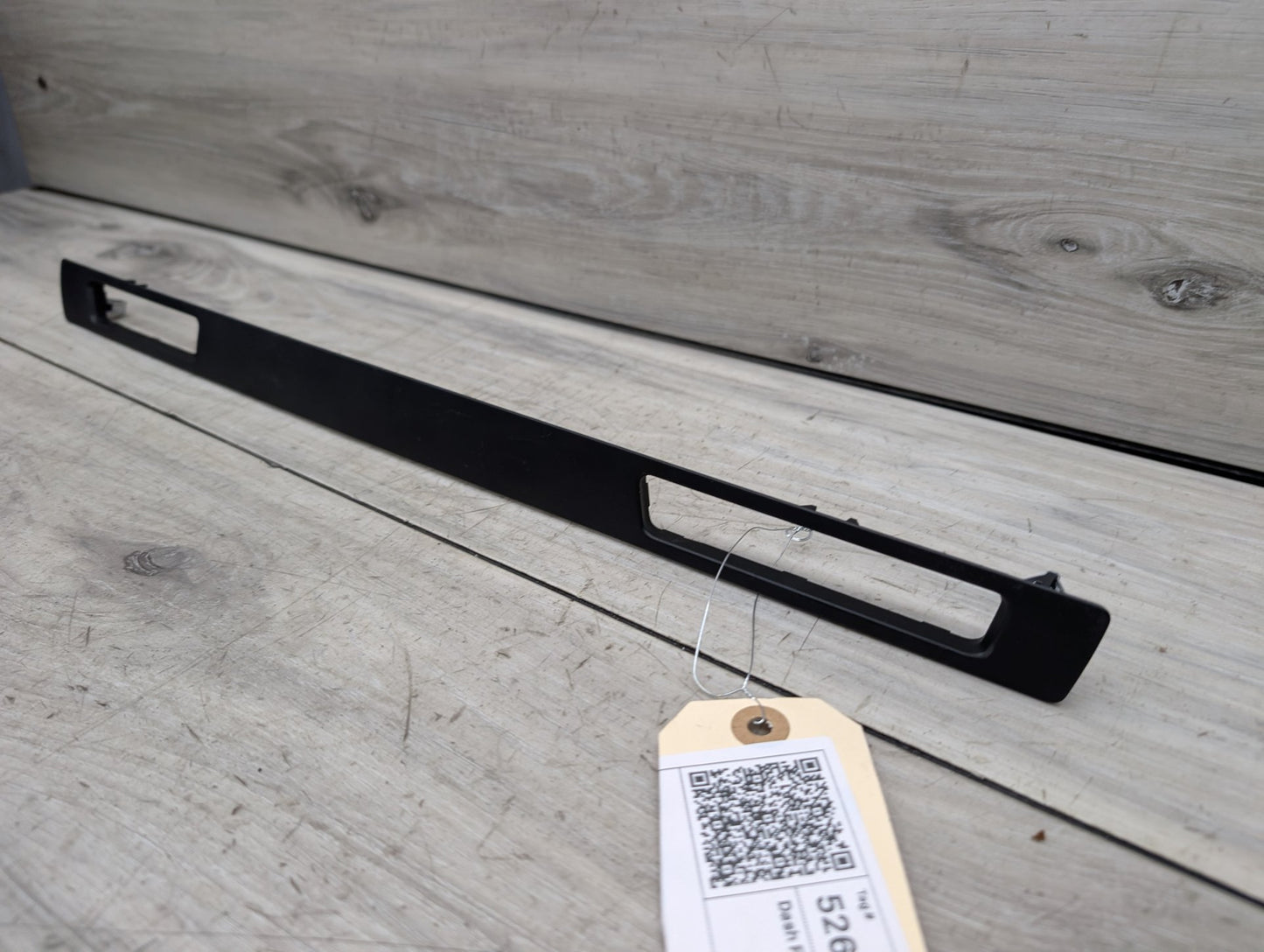 06-13 OEM BMW E90 E92 E93 328 335 M3 Cup Holder Decor Bezel Strip Trim