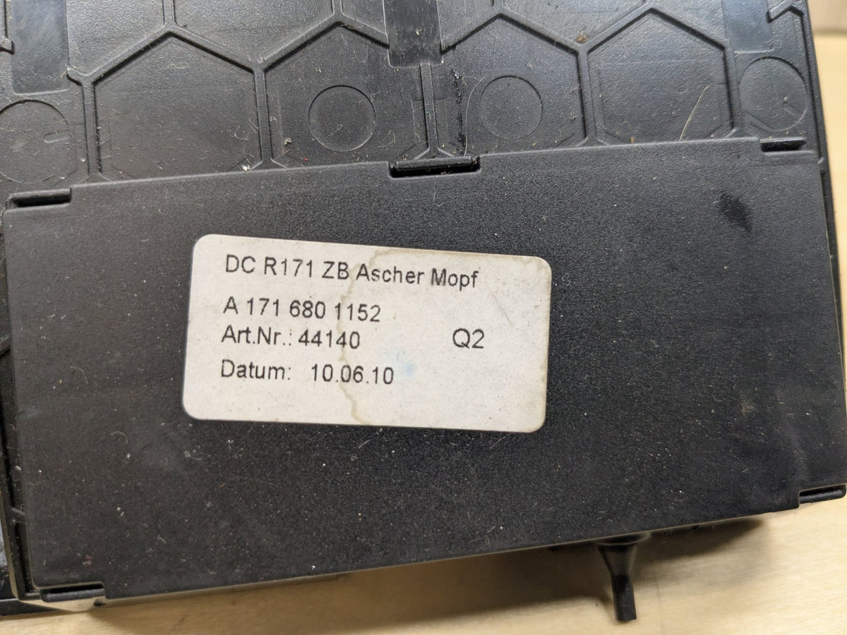 2009-2011 Mercedes-Benz SLK-Class R171 Center Console Ashtray A1716801152 OEM