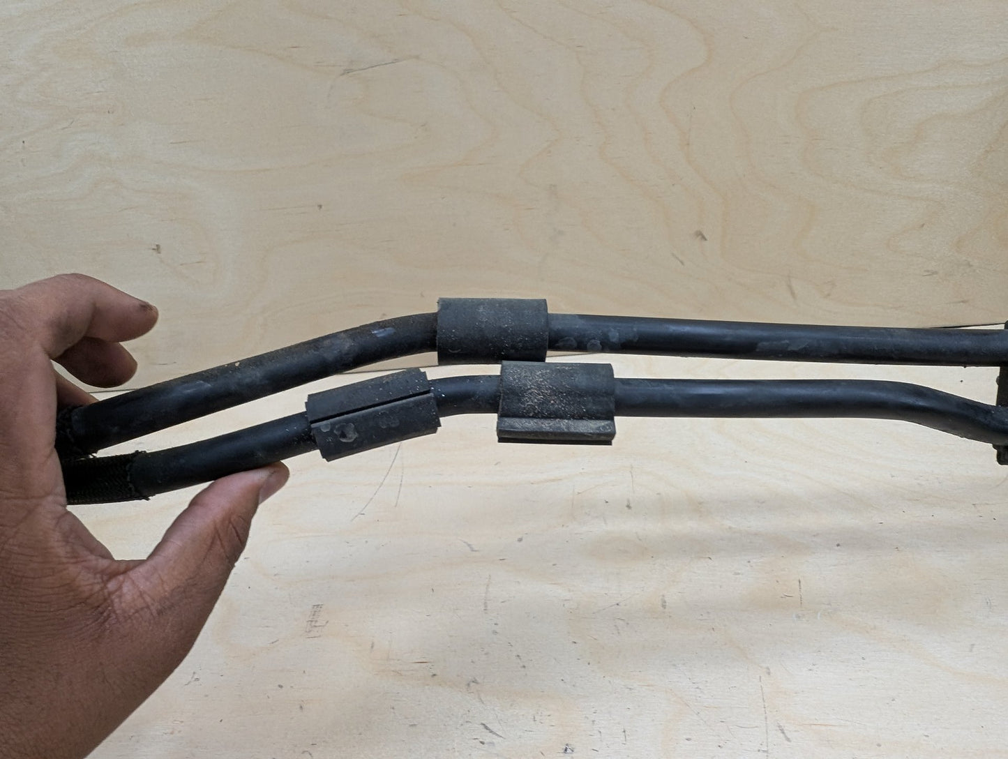 14-19 OEM BMW F15 F16 X5 X6 Transmission Oil Cooler Inlet Outlet Hose Line N55