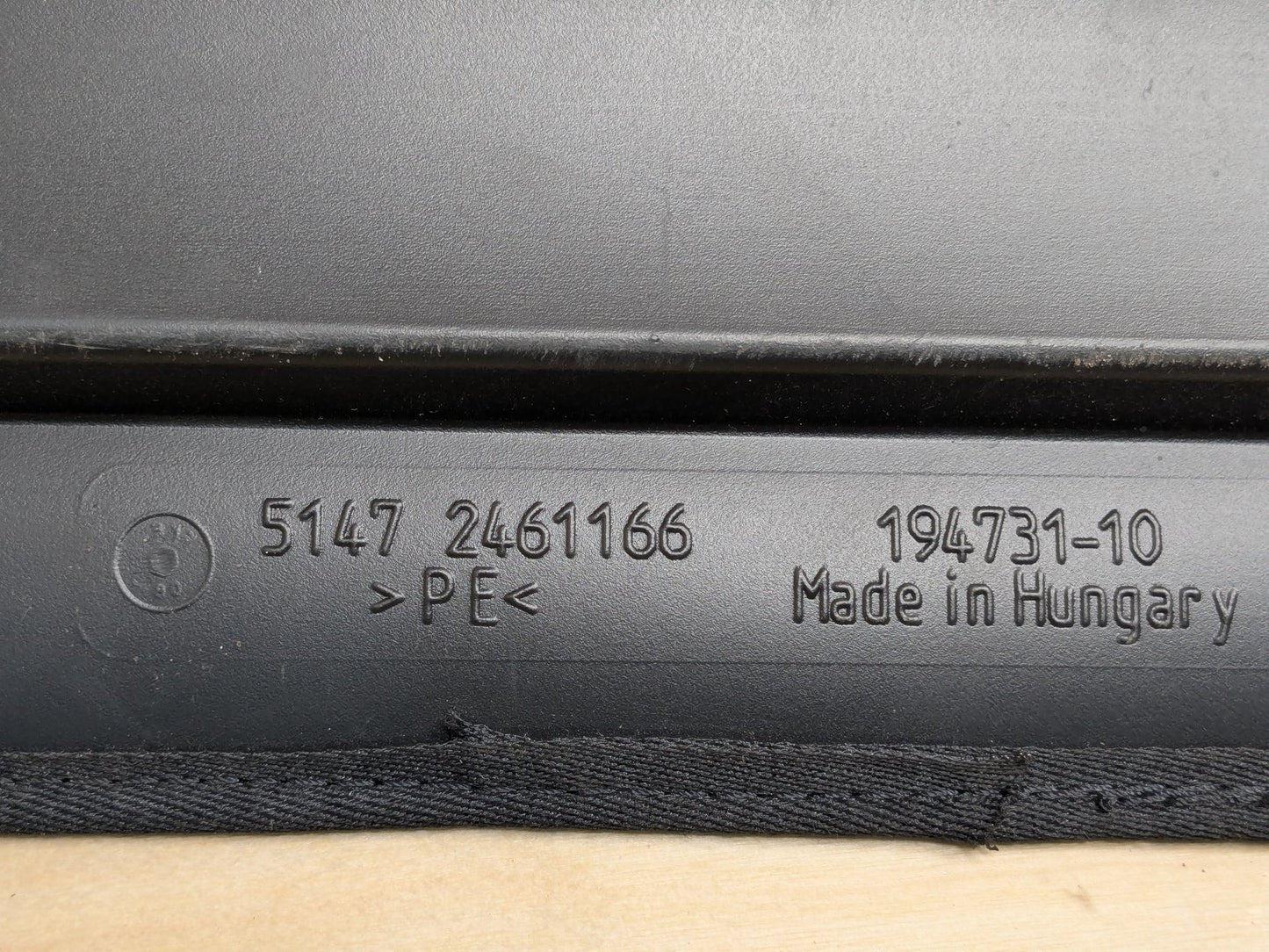 OEM BMW G20 G26 G80 330 M340 M3 Front Rear All Weather Rubber Floor Mats SET