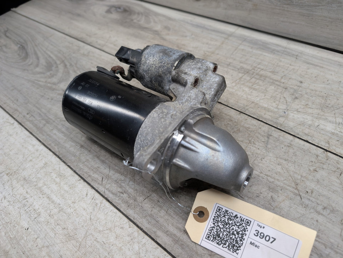2011 - 2017 BMW X3 F25 Engine Motor Starter 7638194 N20B20A