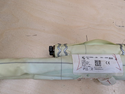 OEM BMW F30 F36 F80 M3 335 435 Right Passenger Roof Head Curtain Air Bag Airbag