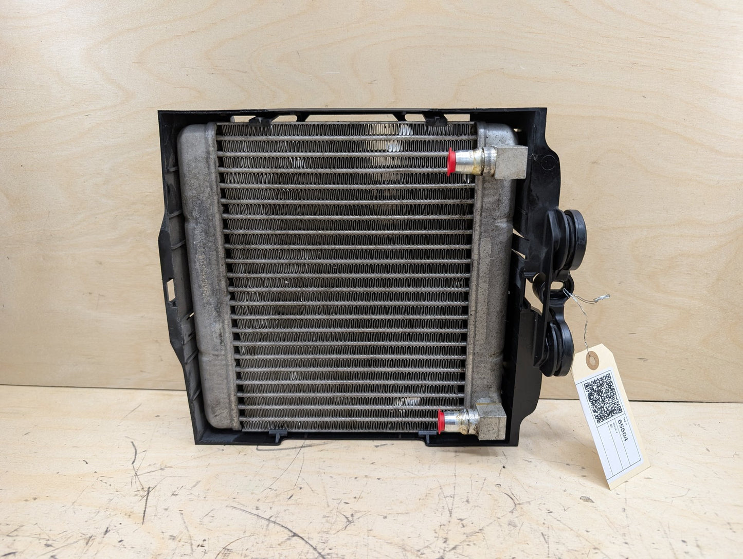 OEM BMW F02 F06 F10 F13 535 550 Front Right Passenger Auxiliary Coolant Radiator