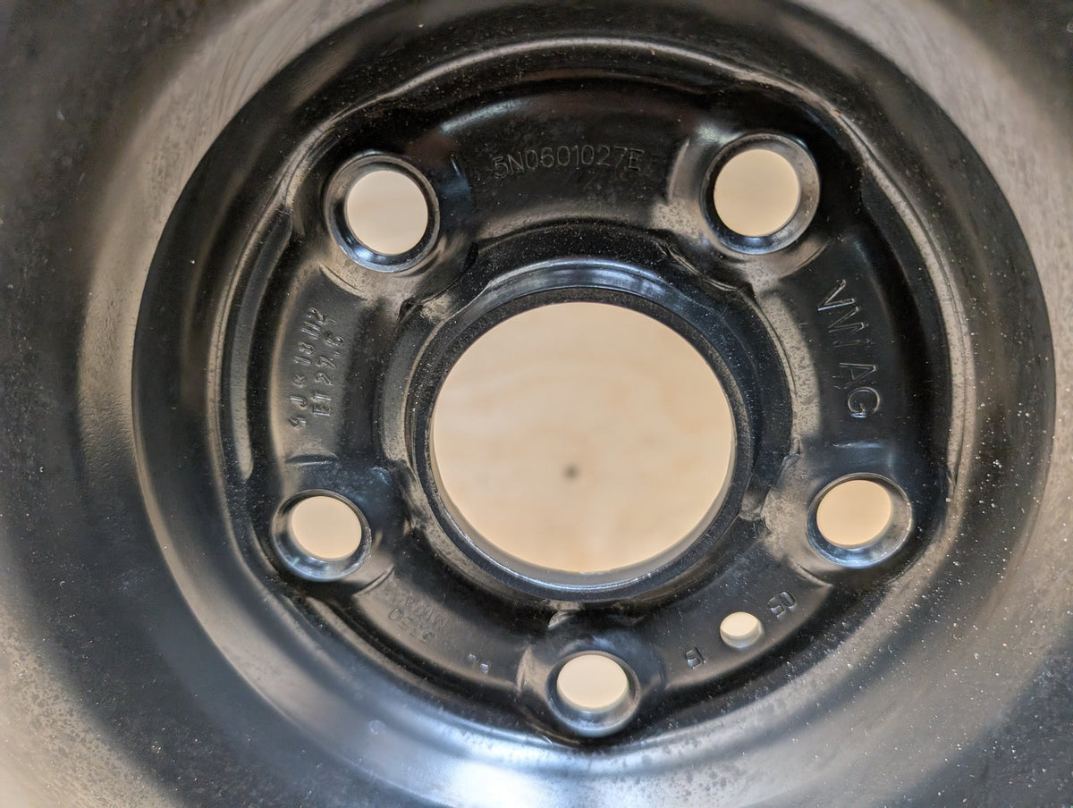 2015-2018 Audi Q3 8U Emergency Spare Wheel Rim Tire Donut 18x4 ET27.5 5N0601027E