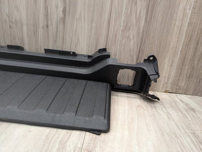 14-18 OEM BMW X5 F15 X5M F85 Rear Flap Trunk Sill Trim Scuff Plate Cover Panel