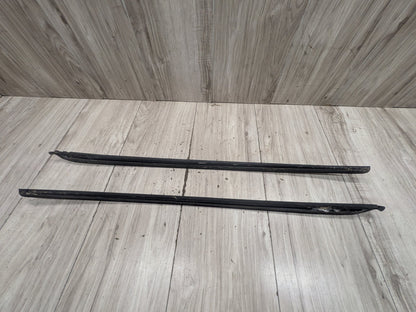 2010-2016 Audi S4 B8 Front Left Right Side Windshield Drip Trim Molding SET OEM