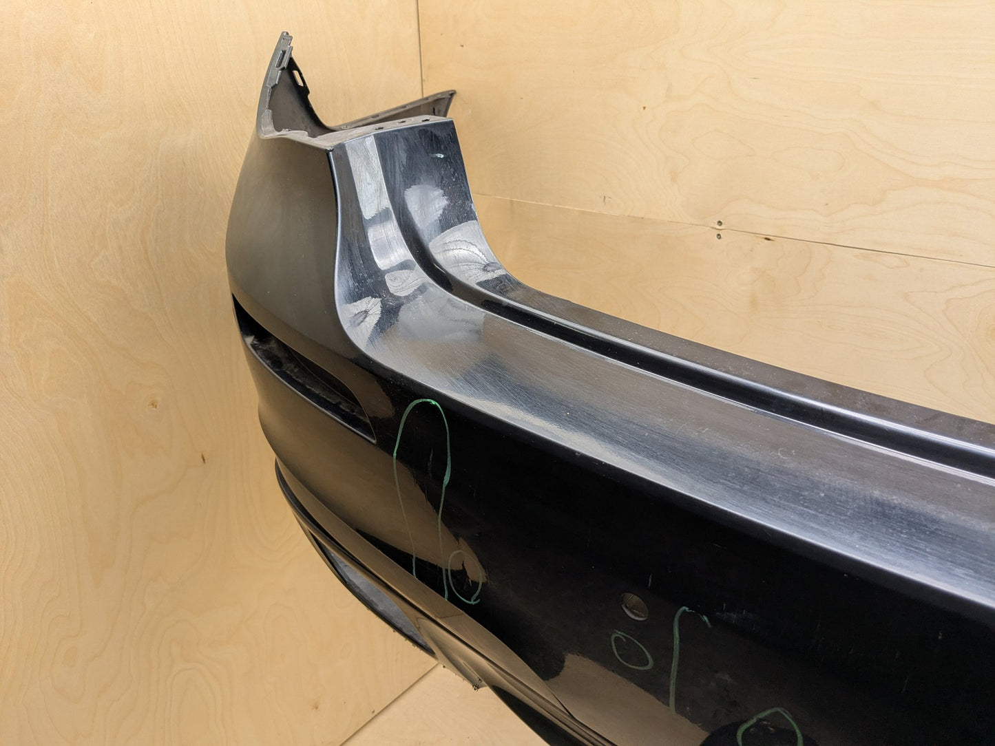 *09-15 OEM BMW F01 F02 740 750 Rear Bumper M SPORT Cover w/ PDC Holes Black 475