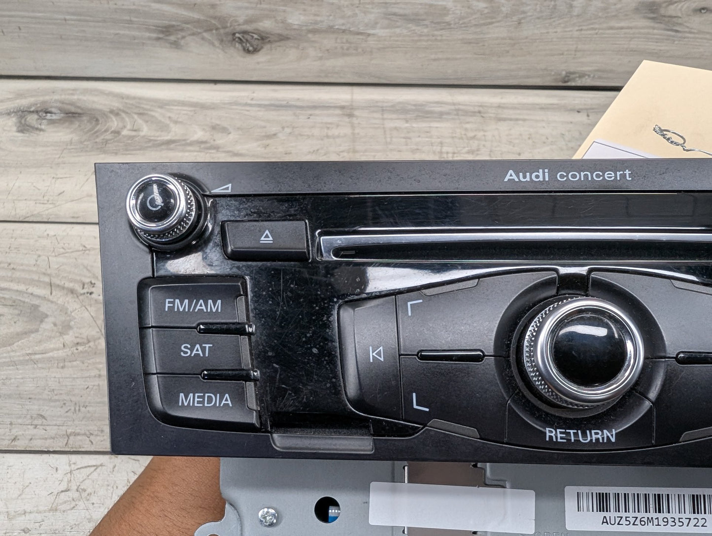 2009 - 2017 Audi Q5 8R Car Stereo Radio Reciever Headunit Head Unit 8R1035186Q EA888