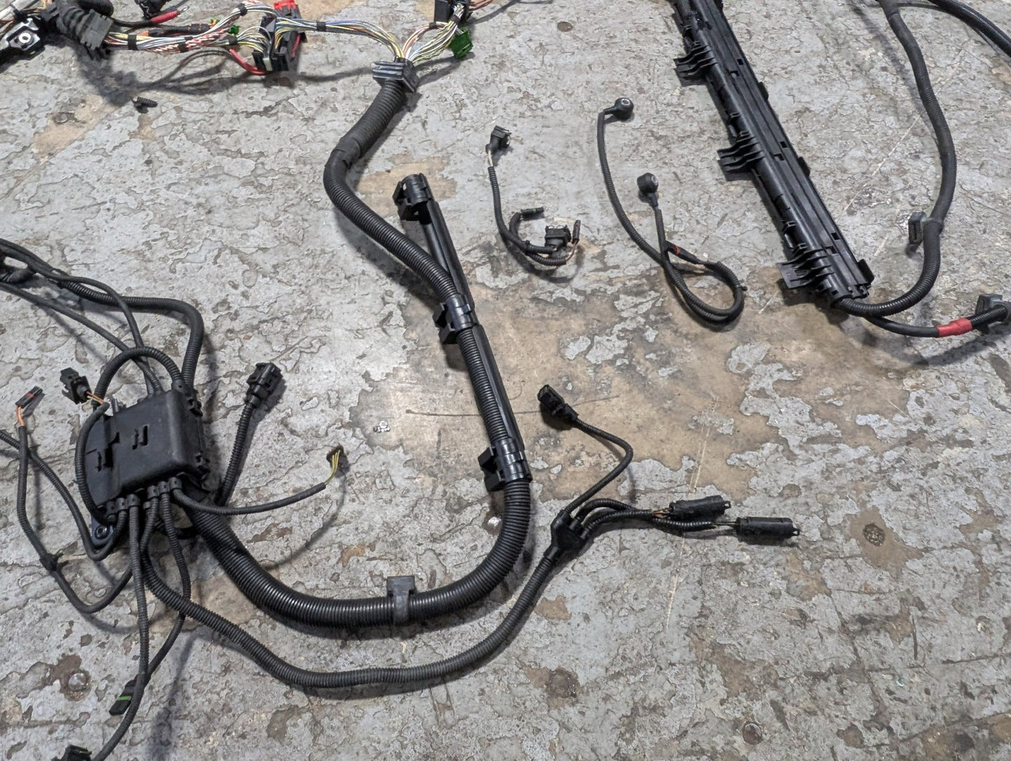 2007-2013 BMW E93 335i N54B30A Engine Motor Wiring Wire Harness 7543924
