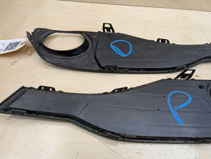2012-2018 BMW 328i F30 Front Left Right Bumper Fog Lamp Lights Brackets SET 7255365