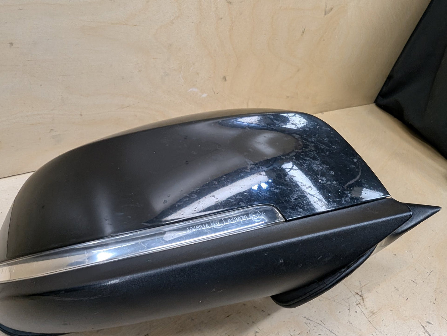 12-15 OEM BMW F30 F31 328 335 Right Passenger Side Mirror Heated Auto Dip
