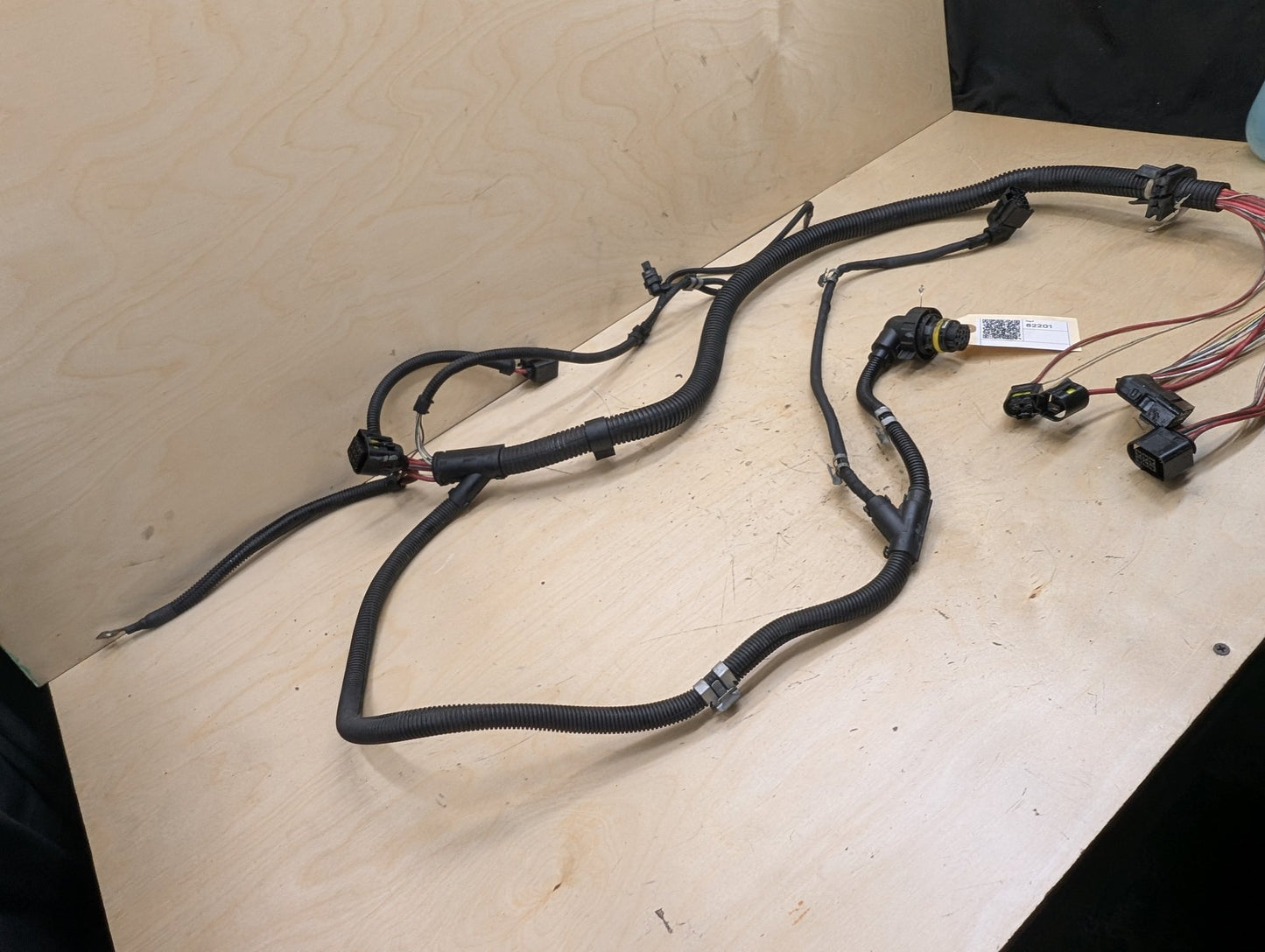 2015-2019 BMW F16 X6 N55B30M0 Transmission Wiring Wire Harness 7582968